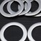 4 Pieces 2 Inch Flat Silver O Rings Durable Purse Rings for Accessories